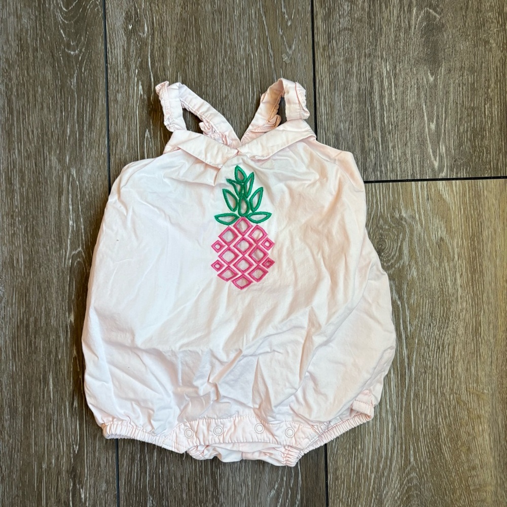 Janieโ and Jack Pineapple Romper